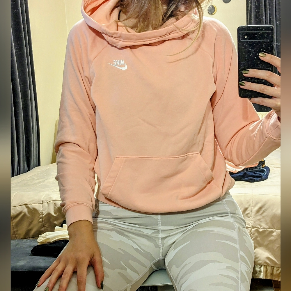 Nike funnel neck hoodie